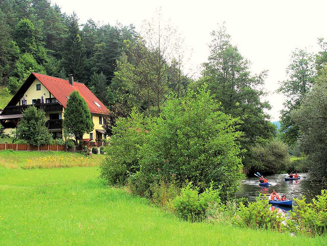 Haus Wiesenttal direkt an der Wiesent